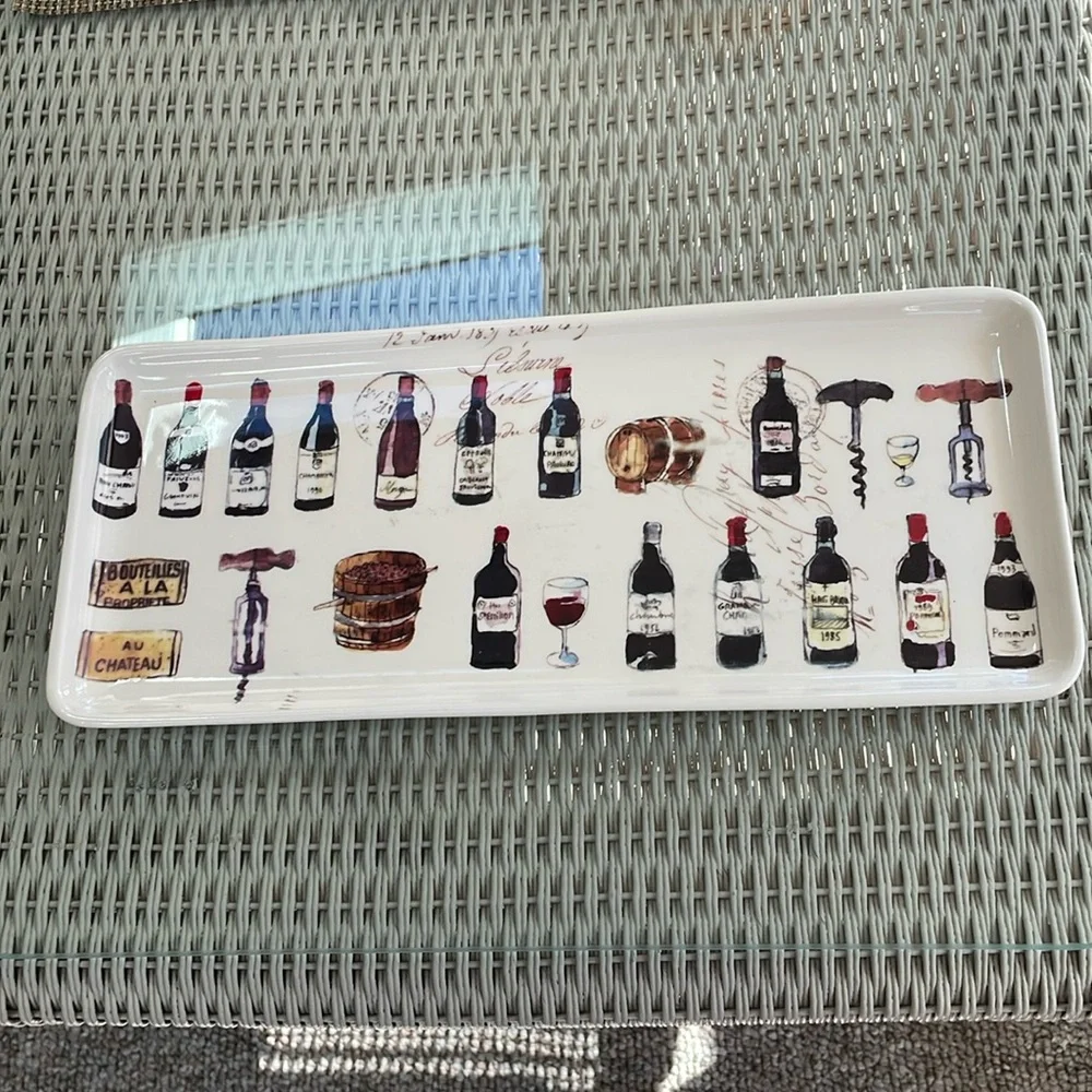 Williams-Sonoma Ceramic Wine Tray